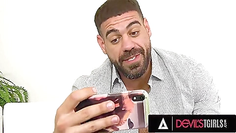 Tattooed hottie with big tits wants her man to cum