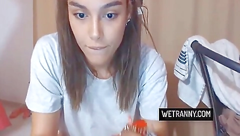 Big tits brunette 18+ amateur teen 18+ in sexy lingerie