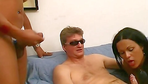 hairy blonde with big boobs and a hairy pussy fucked