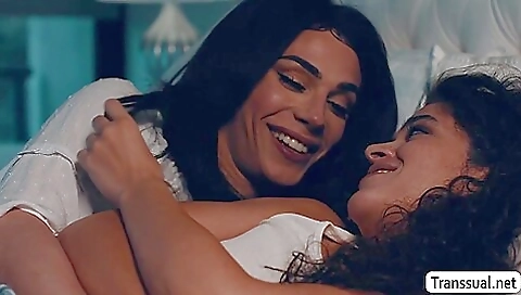 Stepdaughter fucked stepmom's stepfather in a hot way