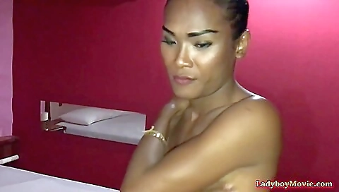 A hot amateur brunette gets fucked in her tight anal hole