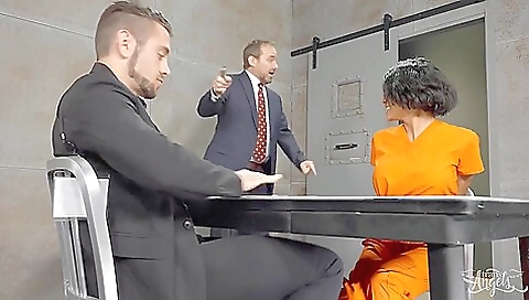 Tattooed girl with a big butt gets fucked in her ass