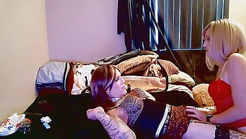 Blonde slut gets anal creampie and gets banged really hard